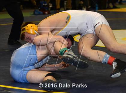 Thumbnail 2 in NYSPHSAA Wrestling Championships (Division 2 Finals) photogallery.