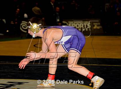 Thumbnail 1 in NYSPHSAA Wrestling Championships (Division 2 Finals) photogallery.