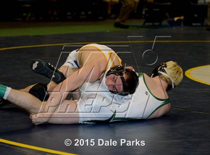 Thumbnail 1 in NYSPHSAA Wrestling Championships (Division 2 Finals) photogallery.