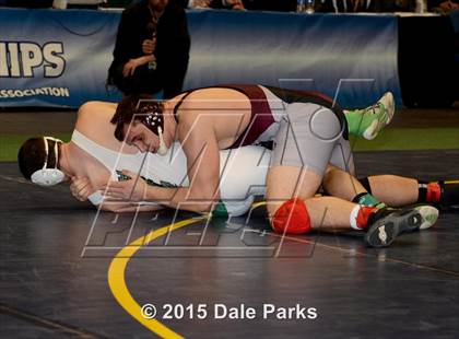 Thumbnail 2 in NYSPHSAA Wrestling Championships (Division 2 Finals) photogallery.