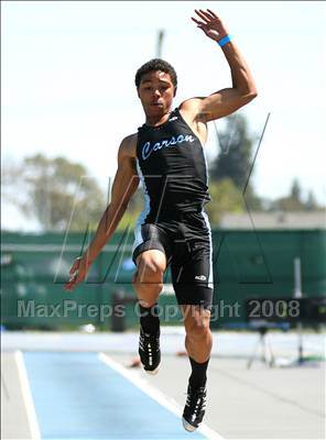 Thumbnail 3 in CIF State Championships (Boys Long Jump - Preliminaries) photogallery.