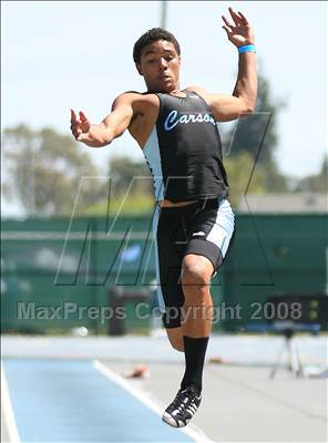 Thumbnail 1 in CIF State Championships (Boys Long Jump - Preliminaries) photogallery.