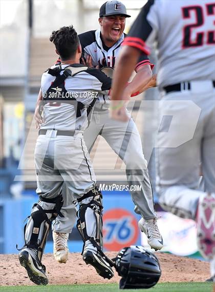Thumbnail 1 in Palm Desert vs. Etiwanda (CIF SS Division 2 Final) photogallery.