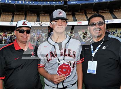 Thumbnail 1 in Palm Desert vs. Etiwanda (CIF SS Division 2 Final) photogallery.