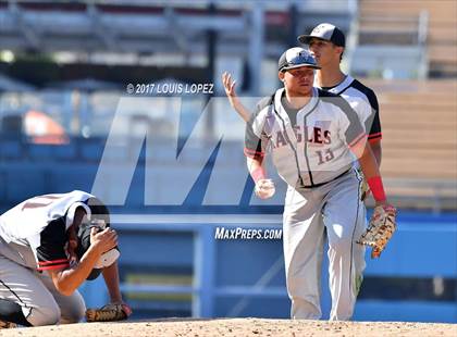 Thumbnail 2 in Palm Desert vs. Etiwanda (CIF SS Division 2 Final) photogallery.