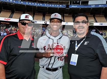 Thumbnail 2 in Palm Desert vs. Etiwanda (CIF SS Division 2 Final) photogallery.