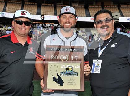 Thumbnail 2 in Palm Desert vs. Etiwanda (CIF SS Division 2 Final) photogallery.