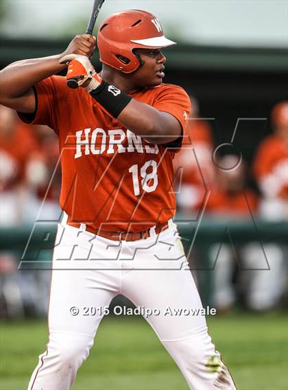 Thumbnail 2 in Rockwall vs. White [W T] (UIL 6A Region II Area Playoff Game) photogallery.