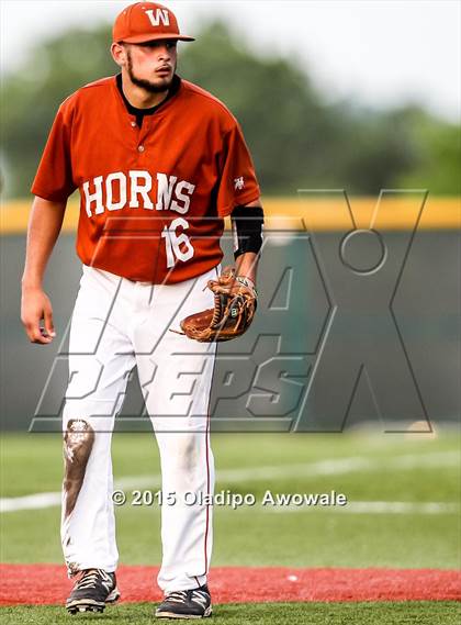 Thumbnail 2 in Rockwall vs. White [W T] (UIL 6A Region II Area Playoff Game) photogallery.