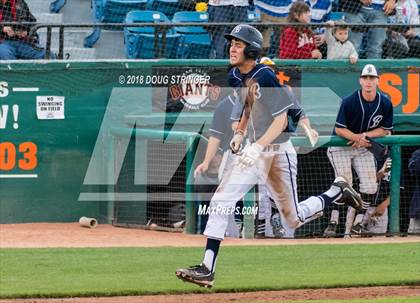 Thumbnail 3 in CIF-CCS Division I Baseball Championship (Los Altos vs. Bellarmine College Prep) photogallery.