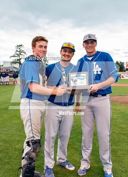 Thumbnail 2 in CIF-CCS Division I Baseball Championship (Los Altos vs. Bellarmine College Prep) photogallery.