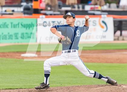 Thumbnail 2 in CIF-CCS Division I Baseball Championship (Los Altos vs. Bellarmine College Prep) photogallery.