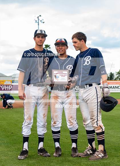 Thumbnail 3 in CIF-CCS Division I Baseball Championship (Los Altos vs. Bellarmine College Prep) photogallery.