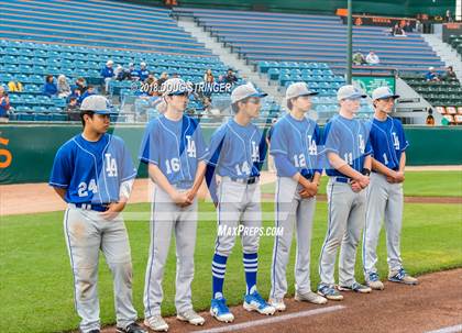 Thumbnail 2 in CIF-CCS Division I Baseball Championship (Los Altos vs. Bellarmine College Prep) photogallery.
