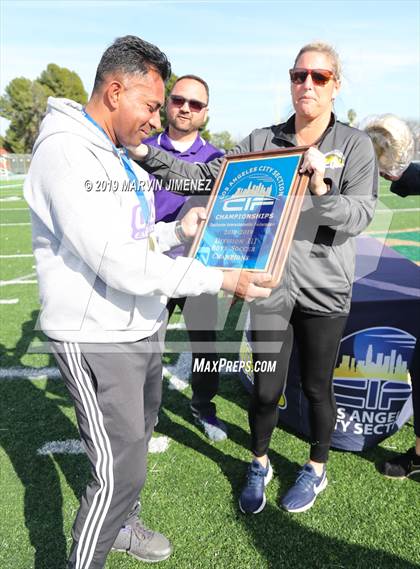 Thumbnail 2 in Legacy vs. Chavez (CIF LACS Division III Final) photogallery.