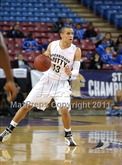 Thumbnail 1 in Archbishop Mitty vs. Summit (CIF State D2 Final) photogallery.