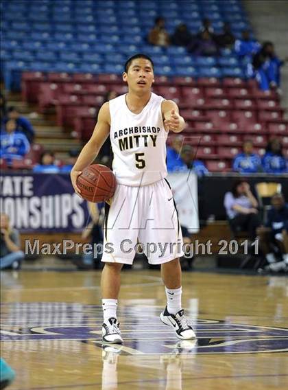 Thumbnail 2 in Archbishop Mitty vs. Summit (CIF State D2 Final) photogallery.