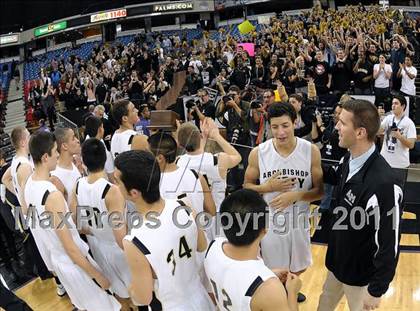 Thumbnail 2 in Archbishop Mitty vs. Summit (CIF State D2 Final) photogallery.