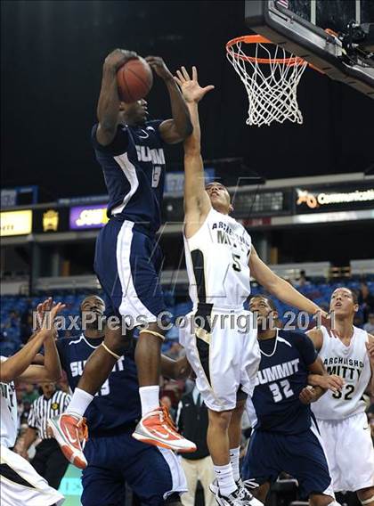 Thumbnail 1 in Archbishop Mitty vs. Summit (CIF State D2 Final) photogallery.