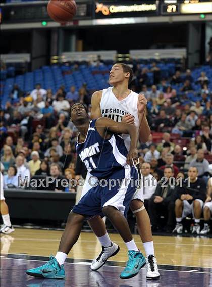 Thumbnail 1 in Archbishop Mitty vs. Summit (CIF State D2 Final) photogallery.