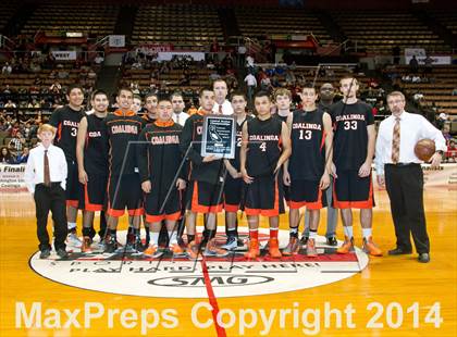 Thumbnail 3 in Coalinga vs Washington Union (CIF CS D4 Final) photogallery.