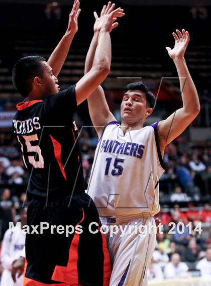 Thumbnail 1 in Coalinga vs Washington Union (CIF CS D4 Final) photogallery.
