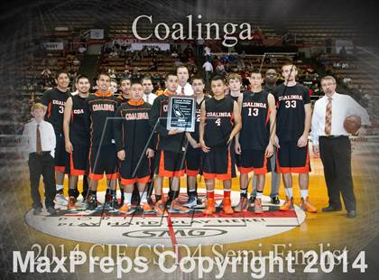 Thumbnail 2 in Coalinga vs Washington Union (CIF CS D4 Final) photogallery.