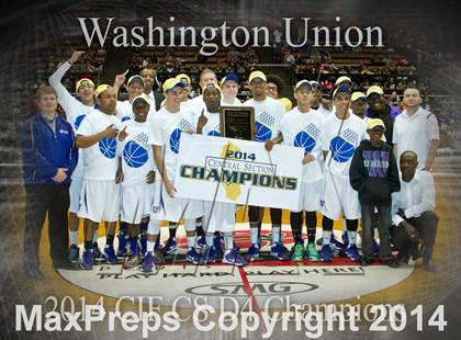 Thumbnail 1 in Coalinga vs Washington Union (CIF CS D4 Final) photogallery.