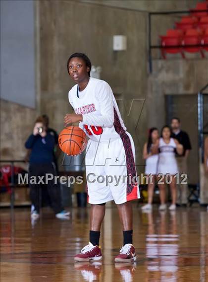 Thumbnail 2 in MacArthur vs. Duncanville (5A Region 1 Final) photogallery.