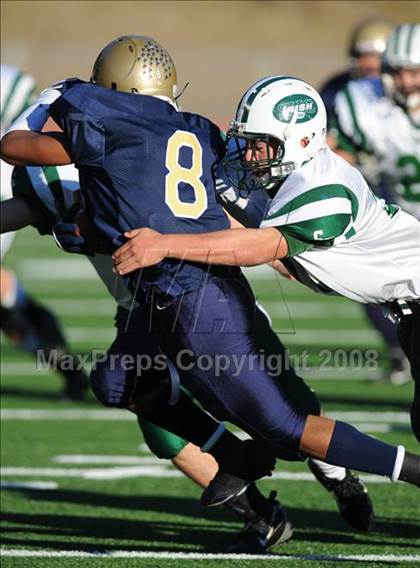Thumbnail 2 in King's Academy vs. Sacred Heart Cathedral (CIF CCS Small School Division Playoffs) photogallery.