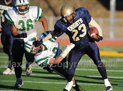 Thumbnail 3 in King's Academy vs. Sacred Heart Cathedral (CIF CCS Small School Division Playoffs) photogallery.