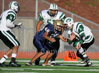 Thumbnail 2 in King's Academy vs. Sacred Heart Cathedral (CIF CCS Small School Division Playoffs) photogallery.