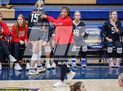 Thumbnail 2 in North Cobb vs. Cherokee (GHSA 7A Semifinal) photogallery.