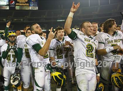 Thumbnail 2 in De La Salle vs San Ramon Valley (CIF NCS D1 Final)  photogallery.