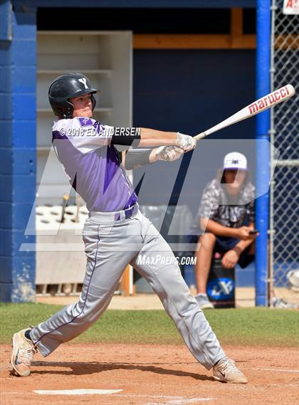 Thumbnail 3 in Lincoln County vs. Yerington NIAA 2A Final (Game 1) photogallery.
