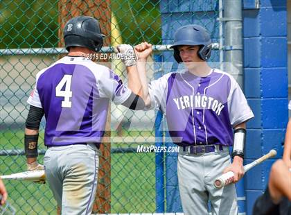 Thumbnail 3 in Lincoln County vs. Yerington NIAA 2A Final (Game 1) photogallery.