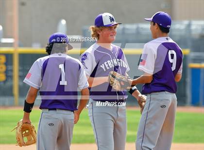 Thumbnail 3 in Lincoln County vs. Yerington NIAA 2A Final (Game 1) photogallery.