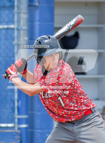 Thumbnail 2 in Lincoln County vs. Yerington NIAA 2A Final (Game 1) photogallery.