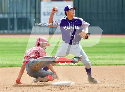 Thumbnail 2 in Lincoln County vs. Yerington NIAA 2A Final (Game 1) photogallery.
