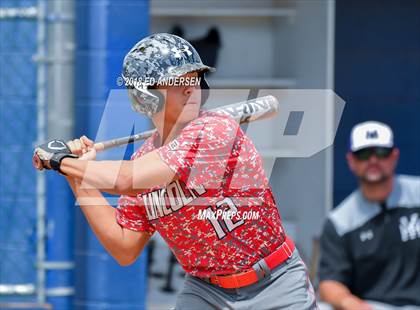 Thumbnail 2 in Lincoln County vs. Yerington NIAA 2A Final (Game 1) photogallery.