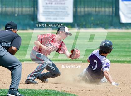 Thumbnail 3 in Lincoln County vs. Yerington NIAA 2A Final (Game 1) photogallery.