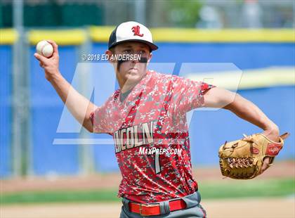 Thumbnail 1 in Lincoln County vs. Yerington NIAA 2A Final (Game 1) photogallery.