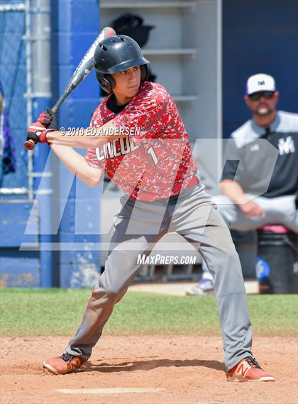 Thumbnail 2 in Lincoln County vs. Yerington NIAA 2A Final (Game 1) photogallery.