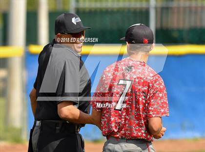 Thumbnail 2 in Lincoln County vs. Yerington NIAA 2A Final (Game 1) photogallery.