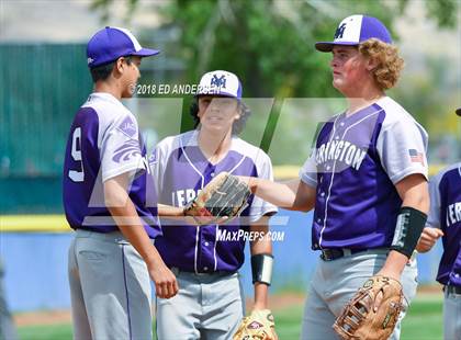 Thumbnail 3 in Lincoln County vs. Yerington NIAA 2A Final (Game 1) photogallery.