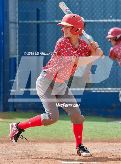 Thumbnail 1 in Lincoln County vs. Yerington NIAA 2A Final (Game 1) photogallery.