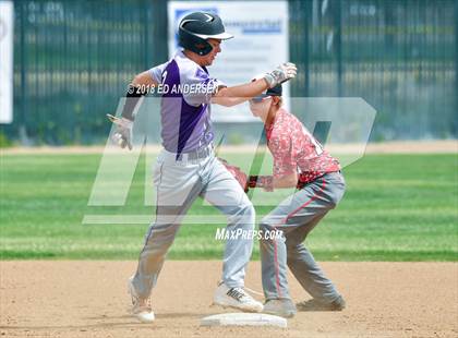 Thumbnail 1 in Lincoln County vs. Yerington NIAA 2A Final (Game 1) photogallery.