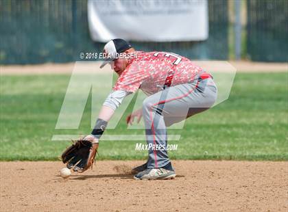 Thumbnail 1 in Lincoln County vs. Yerington NIAA 2A Final (Game 1) photogallery.