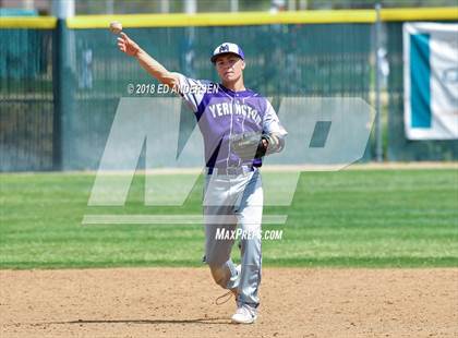 Thumbnail 1 in Lincoln County vs. Yerington NIAA 2A Final (Game 1) photogallery.
