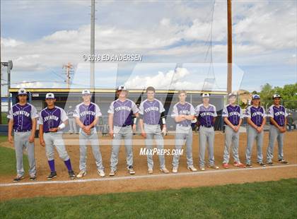 Thumbnail 3 in Lincoln County vs. Yerington NIAA 2A Final (Game 1) photogallery.
